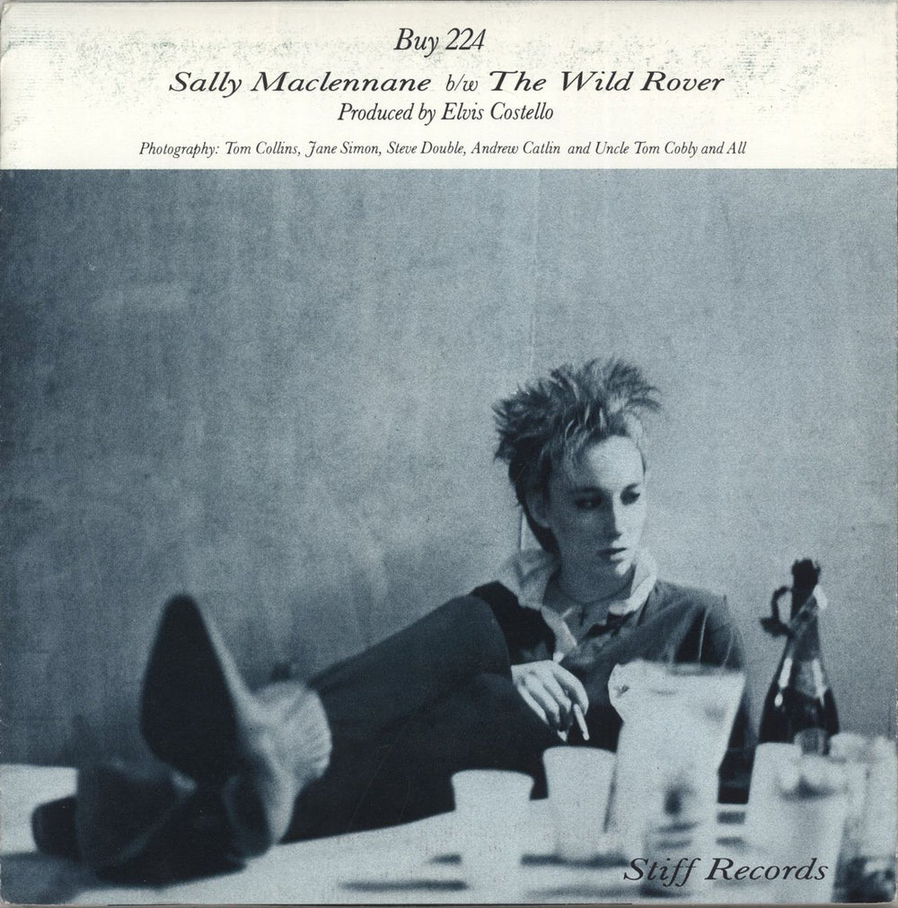 The Pogues Sally Maclennane - Poster Sleeve UK 7" vinyl single (7 inch record / 45)