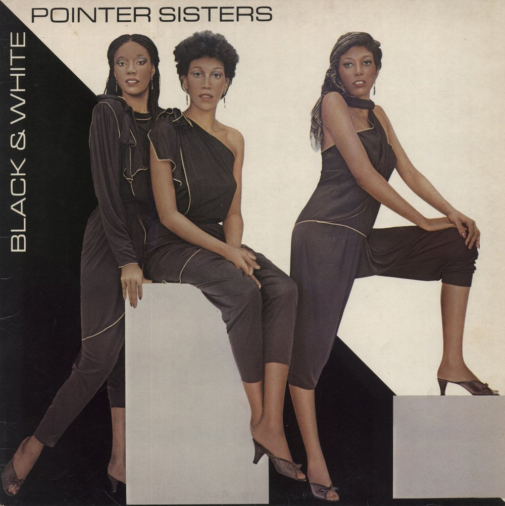 The Pointer Sisters Black & White UK vinyl LP album (LP record) K52300