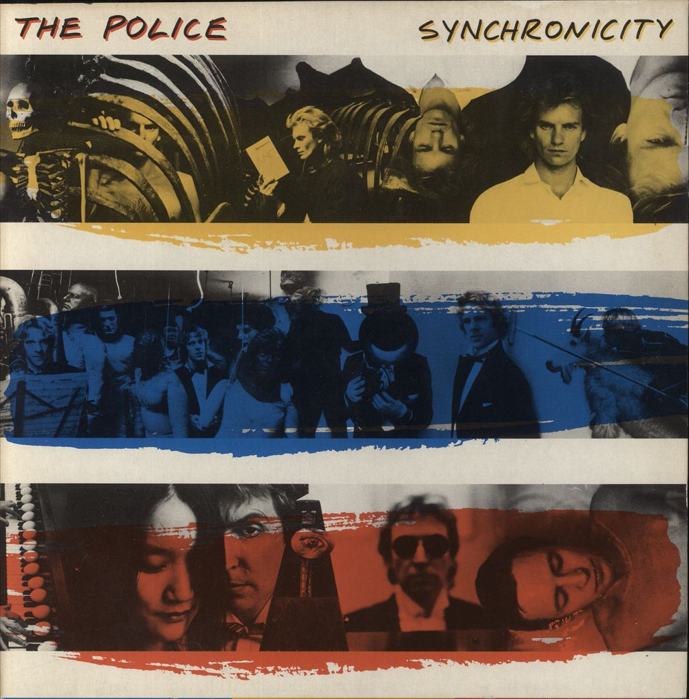 The Police Synchronicity - 1st UK vinyl LP album (LP record) AMLX63735