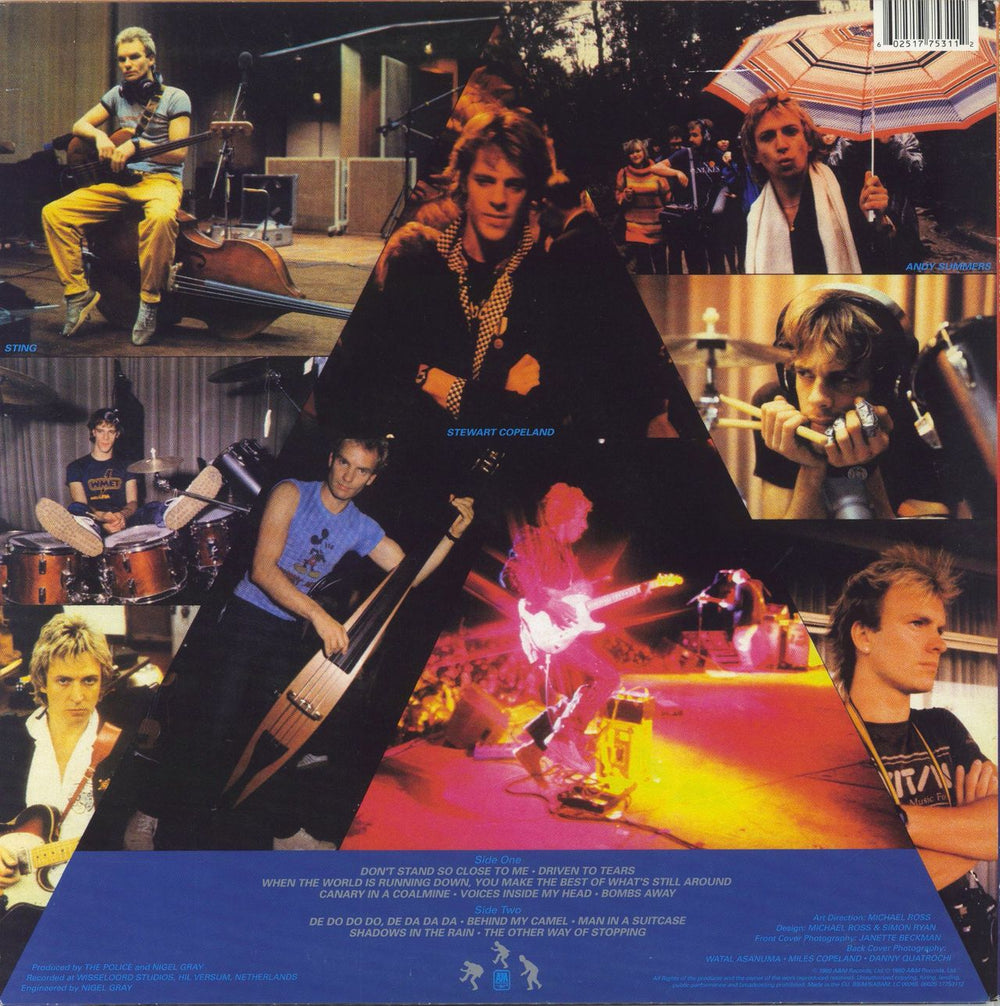 The Police Zenyatta Mondatta Dutch vinyl LP album (LP record) 602517753112