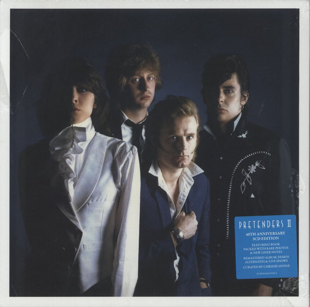 The Pretenders Pretenders II - 40th Anniversary Deluxe Edition - Sealed UK 3-CD album set (Triple CD) 0190296691812