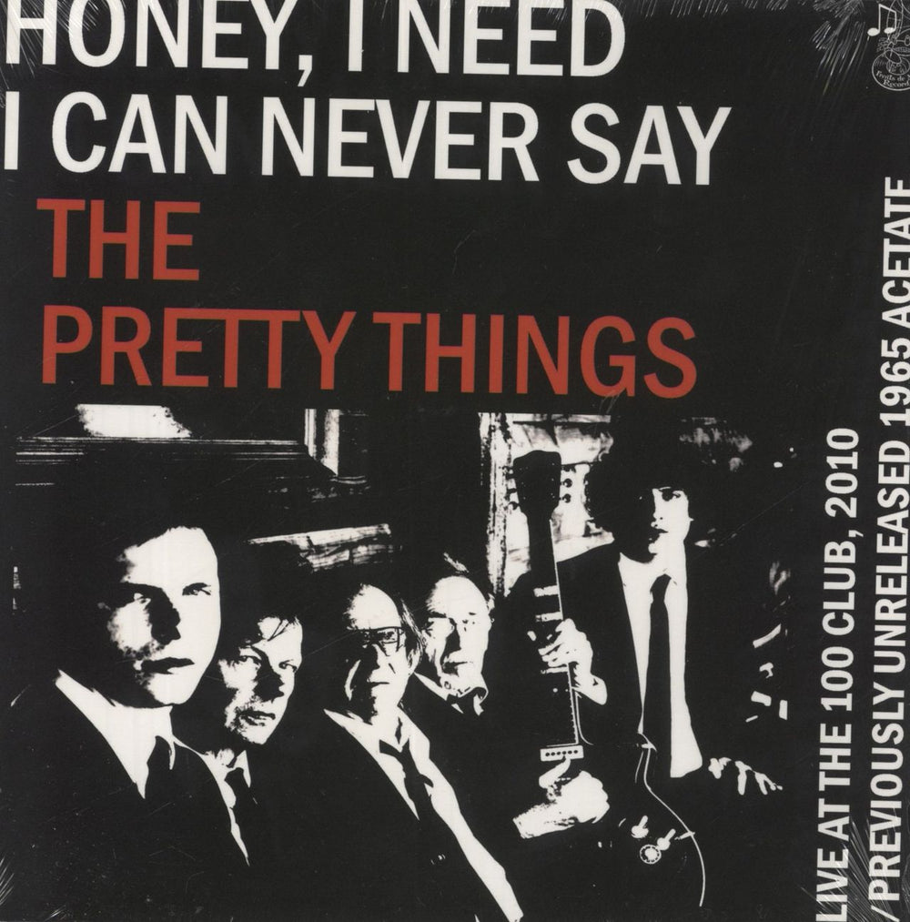 The Pretty Things Honey, I Need - Red Vinyl UK 7" vinyl single (7 inch record / 45) CRUSTACEAN29