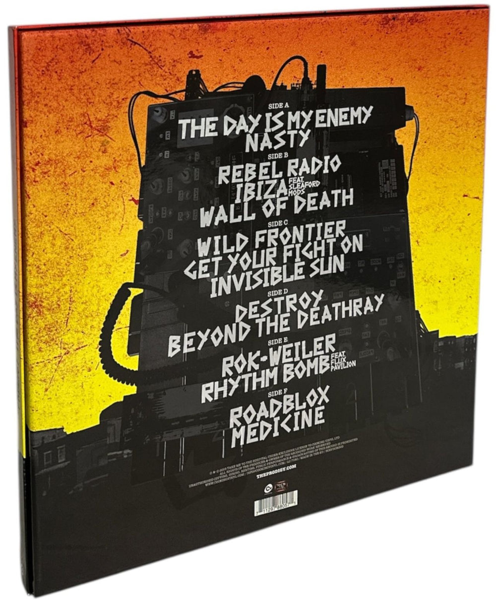The Prodigy The Day Is My Enemy UK Vinyl Box Set 711297880571