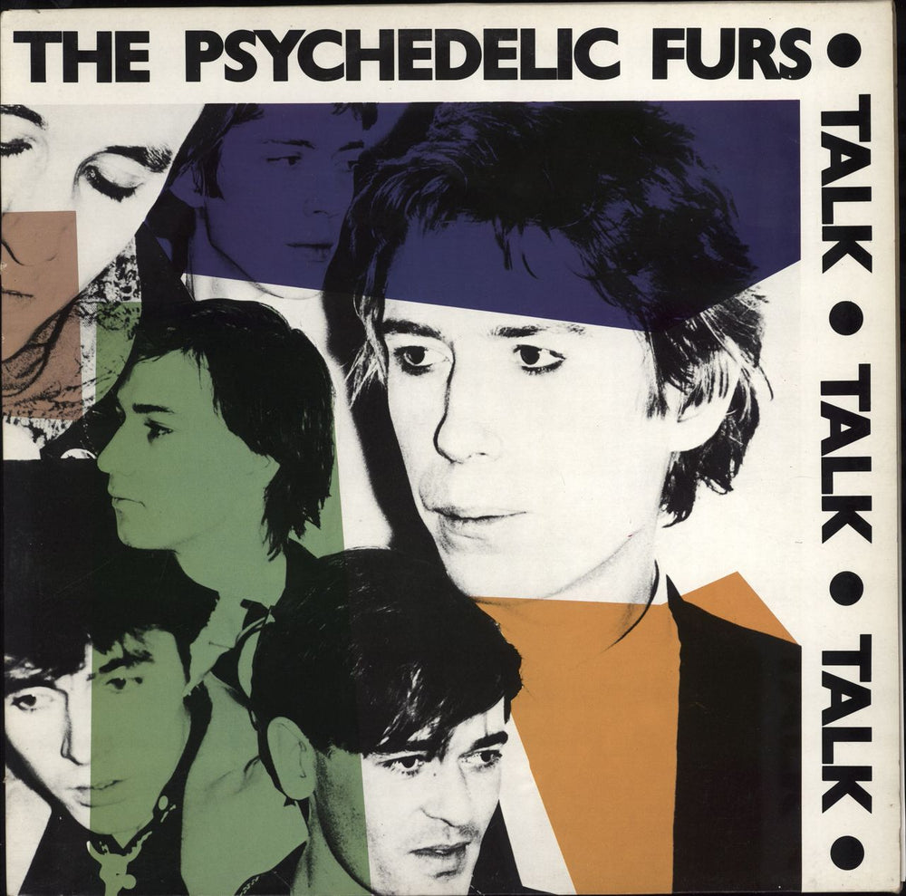 The Psychedelic Furs Talk Talk Talk - 80s Colour sleeve UK vinyl LP album (LP record) CBS32539