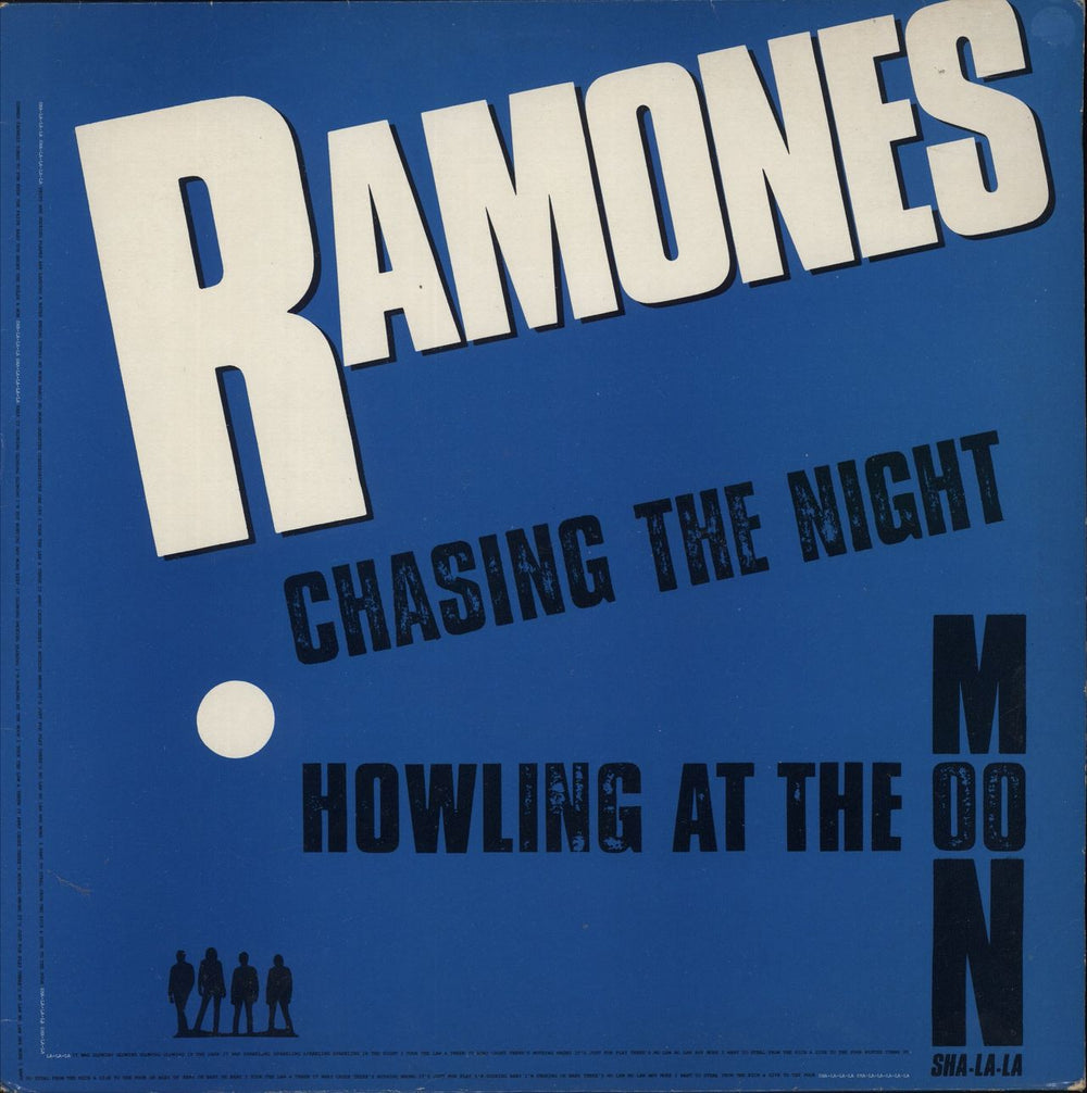 The Ramones Chasing The Night / Howling At The Moon [Sha-La-La] - VG UK 12" vinyl single (12 inch record / Maxi-single) BEG128T