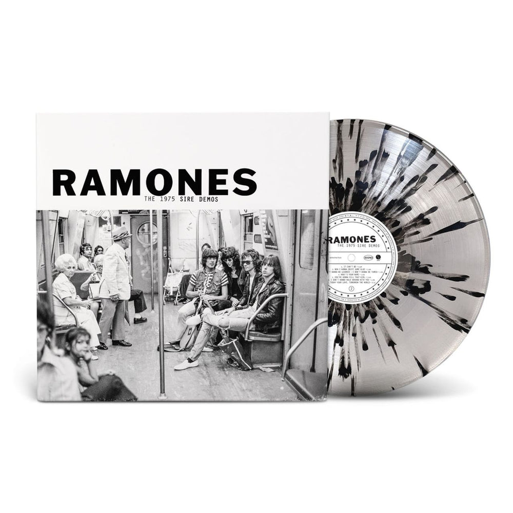 The Ramones The 1975 Sire Demos - Black Splattered Clear Vinyl - RSD 2024 - Sealed UK vinyl LP album (LP record) RCV1726080