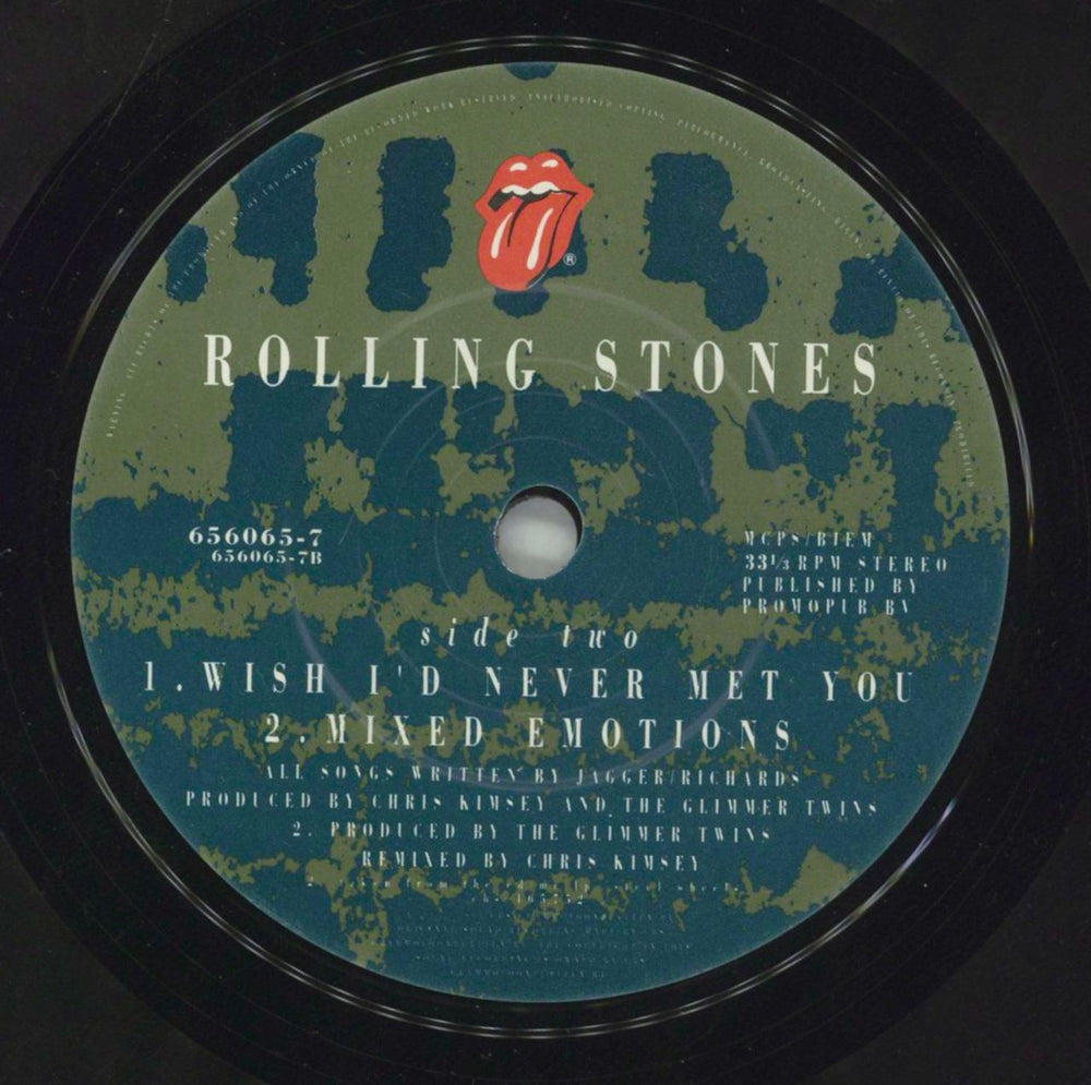 The Rolling Stones Almost Hear You Sigh - EX UK 7" vinyl single (7 inch record / 45) ROL07AL703096