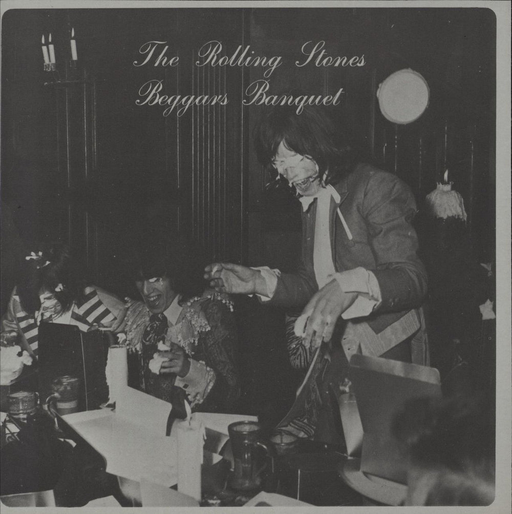 The Rolling Stones Beggars Banquet + Flexi Japanese Promo vinyl LP album (LP record) 1969