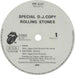 The Rolling Stones Emotional Rescue - Special DJ Copy Japanese Promo 12" vinyl single (12 inch record / Maxi-single)