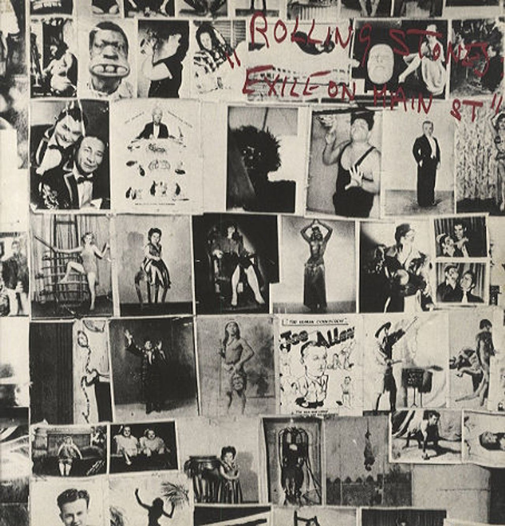 The Rolling Stones Exile On Main St + Postcards US 2-LP vinyl record set (Double LP Album) COC-2-2900