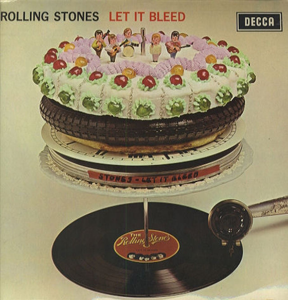 The Rolling Stones Let It Bleed - 2nd - VG UK vinyl LP album (LP record) SKL5025