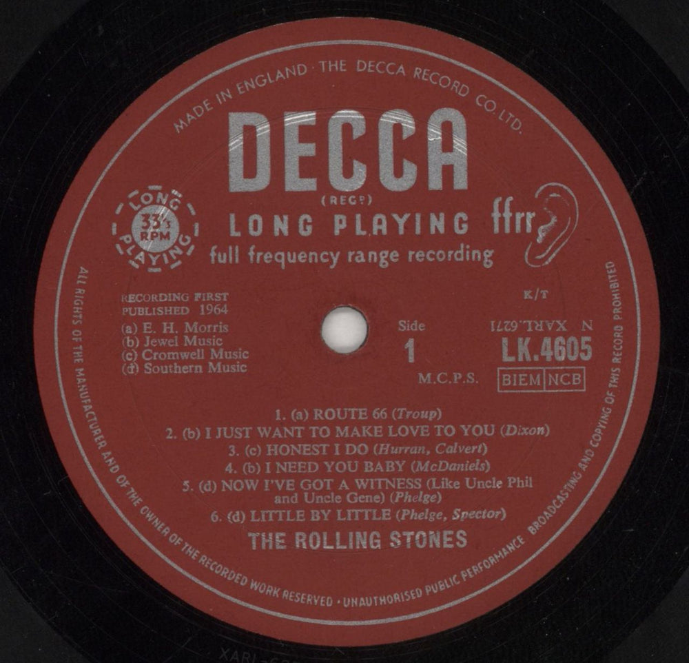 The Rolling Stones The Rolling Stones - 1st - EX UK vinyl LP album (LP record) ROLLPTH425427