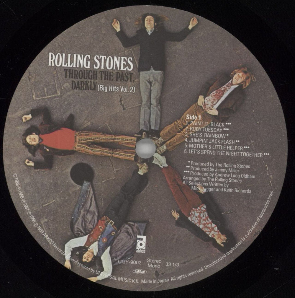 The Rolling Stones Through The Past Darkly - Big Hits Vol. 2 - 200gm Japanese vinyl LP album (LP record) ROLLPTH395887