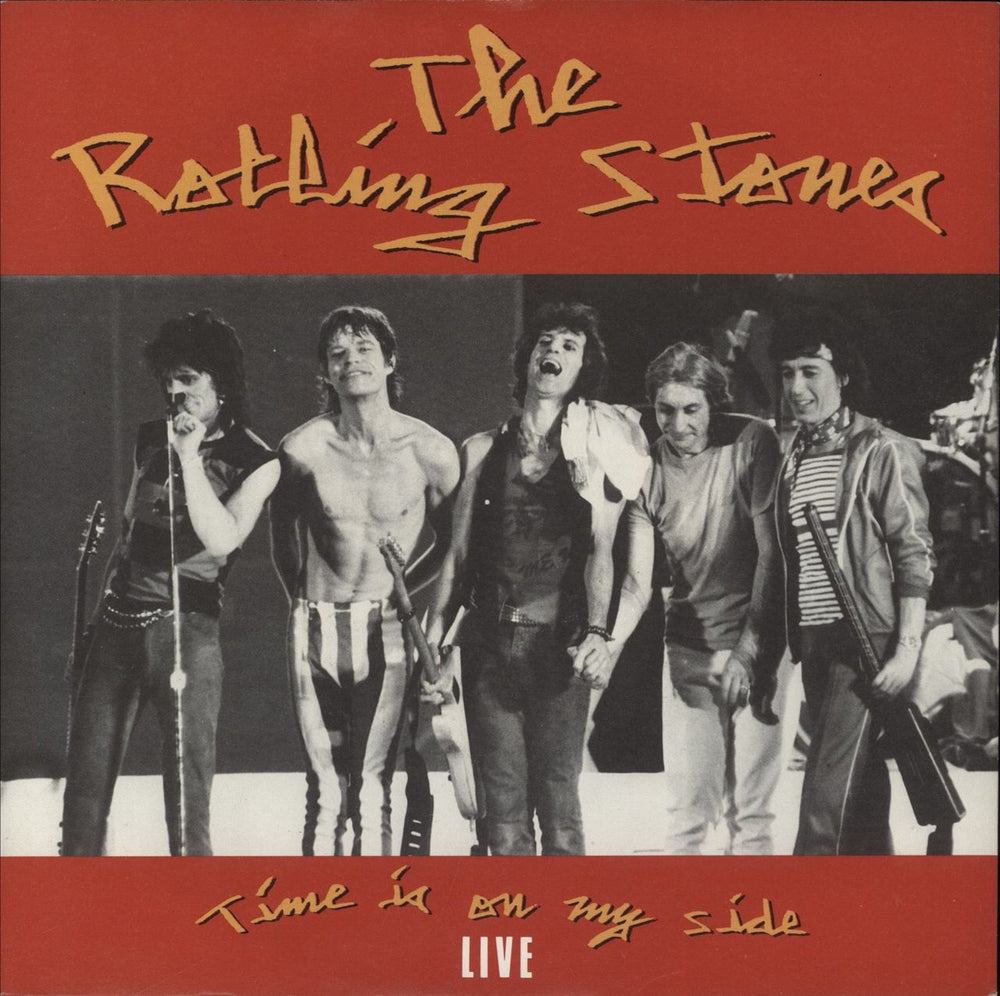 The Rolling Stones Time Is On My Side - Live + p/s UK 7" vinyl single (7 inch record / 45) RSR111
