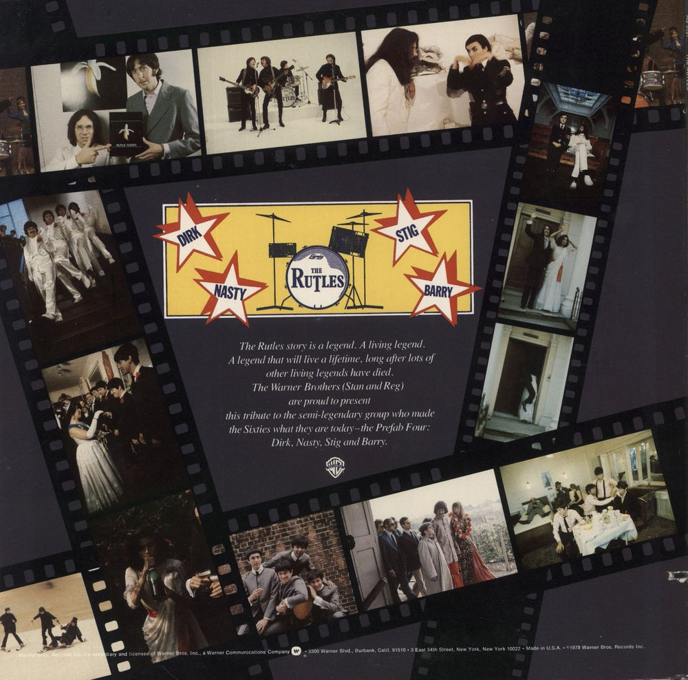 The Rutles The Rutles US vinyl LP album (LP record)