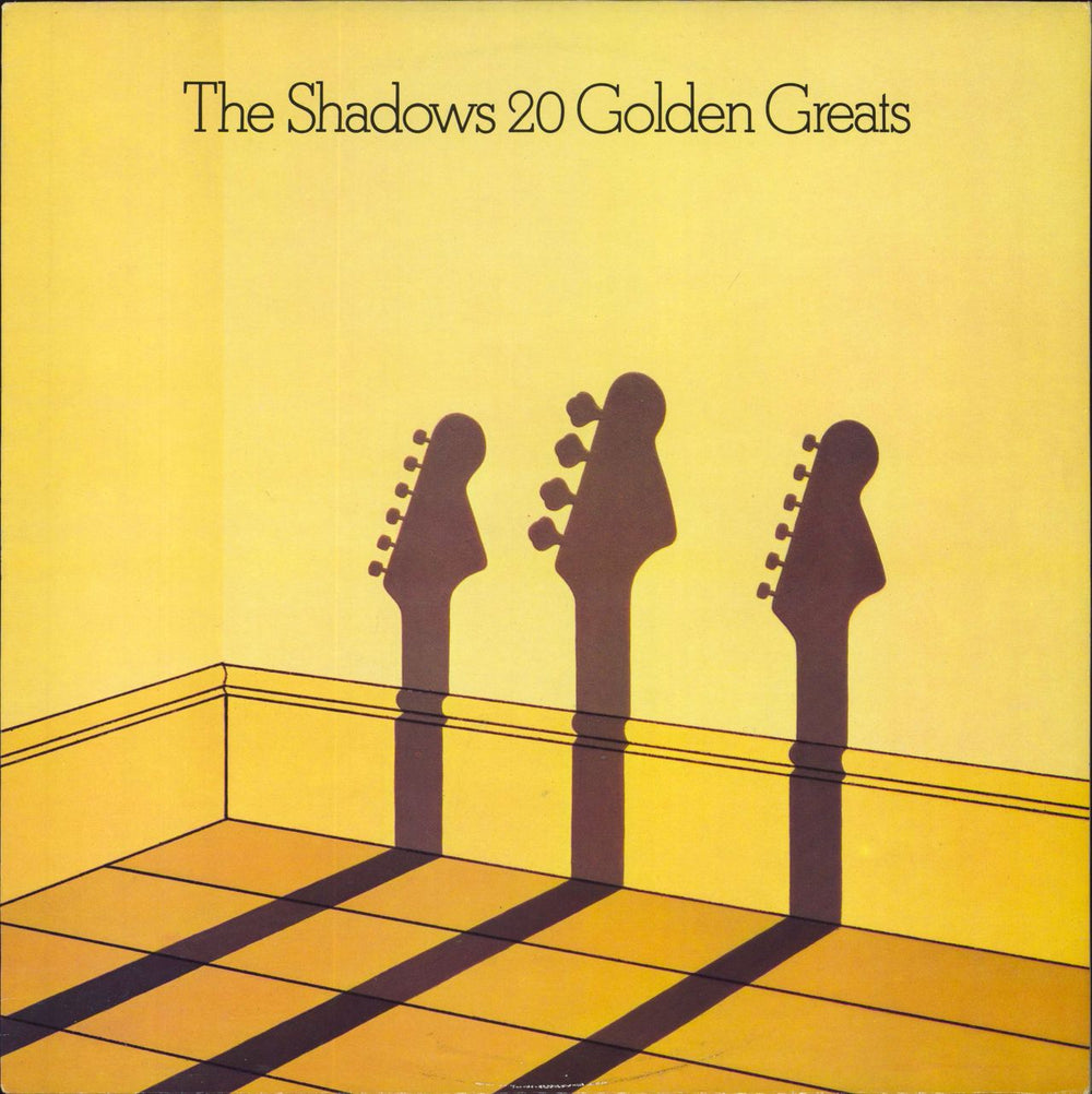 The Shadows 20 Golden Greats - glossy p/s UK vinyl LP album (LP record) EMTV3