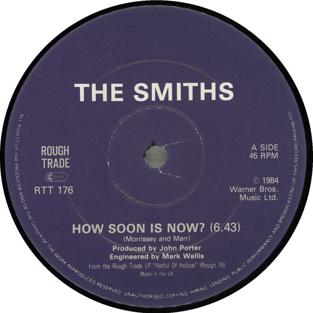 The Smiths How Soon Is Now? - EX UK 12" vinyl single (12 inch record / Maxi-single) SMI12HO543851