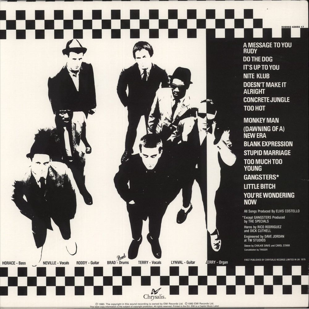 The Specials Specials - 180gram Vinyl US vinyl LP album (LP record) 5099924365017