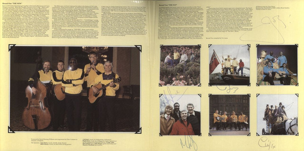 The Spinners Final Fling - Autographed UK 2-LP vinyl record set (Double LP Album)