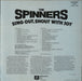 The Spinners Sing Out, Shout With Joy UK vinyl LP album (LP record)