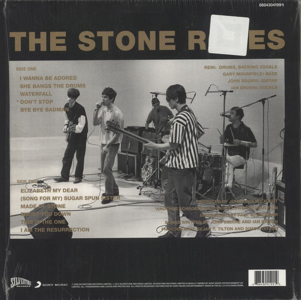 The Stone Roses The Stone Roses - 180gm - Shrink UK vinyl LP album (LP record) 888430419919