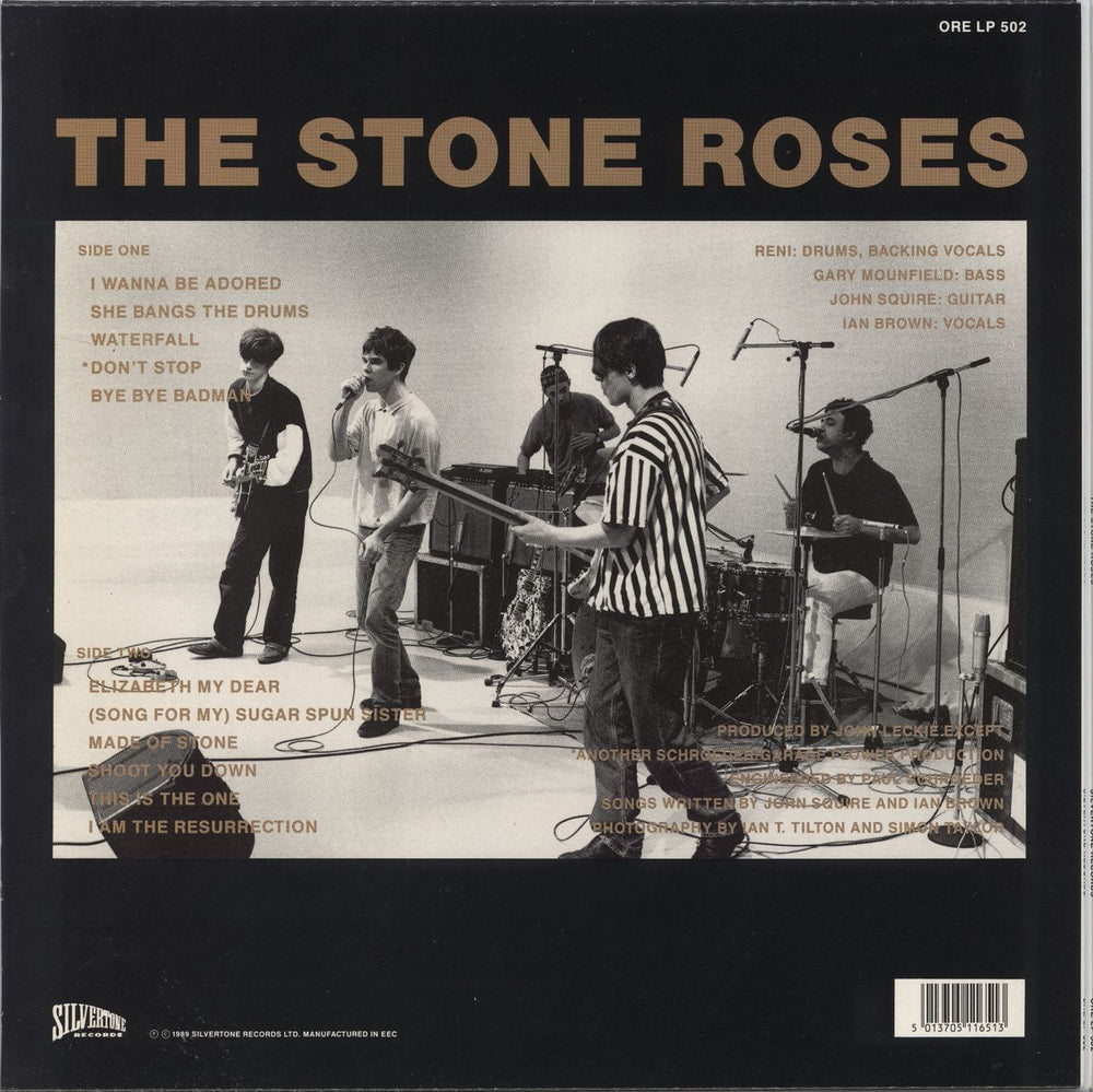 The Stone Roses The Stone Roses - 2nd UK vinyl LP album (LP record) STOLPTH310326