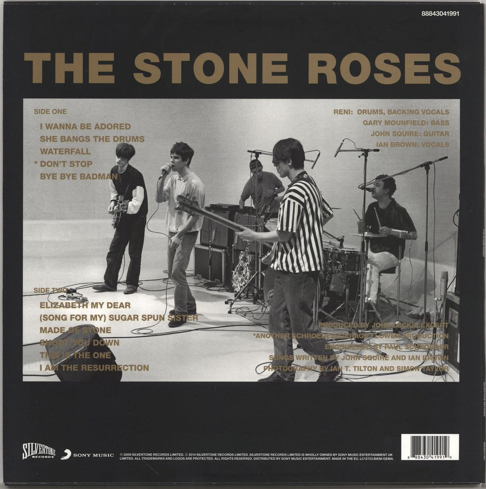 The Stone Roses The Stone Roses - Black Vinyl - Sealed UK Vinyl LP 