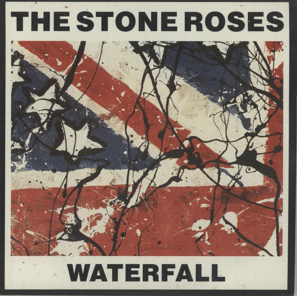 The Stone Roses Waterfall UK 7" vinyl single (7 inch record / 45) ORE35