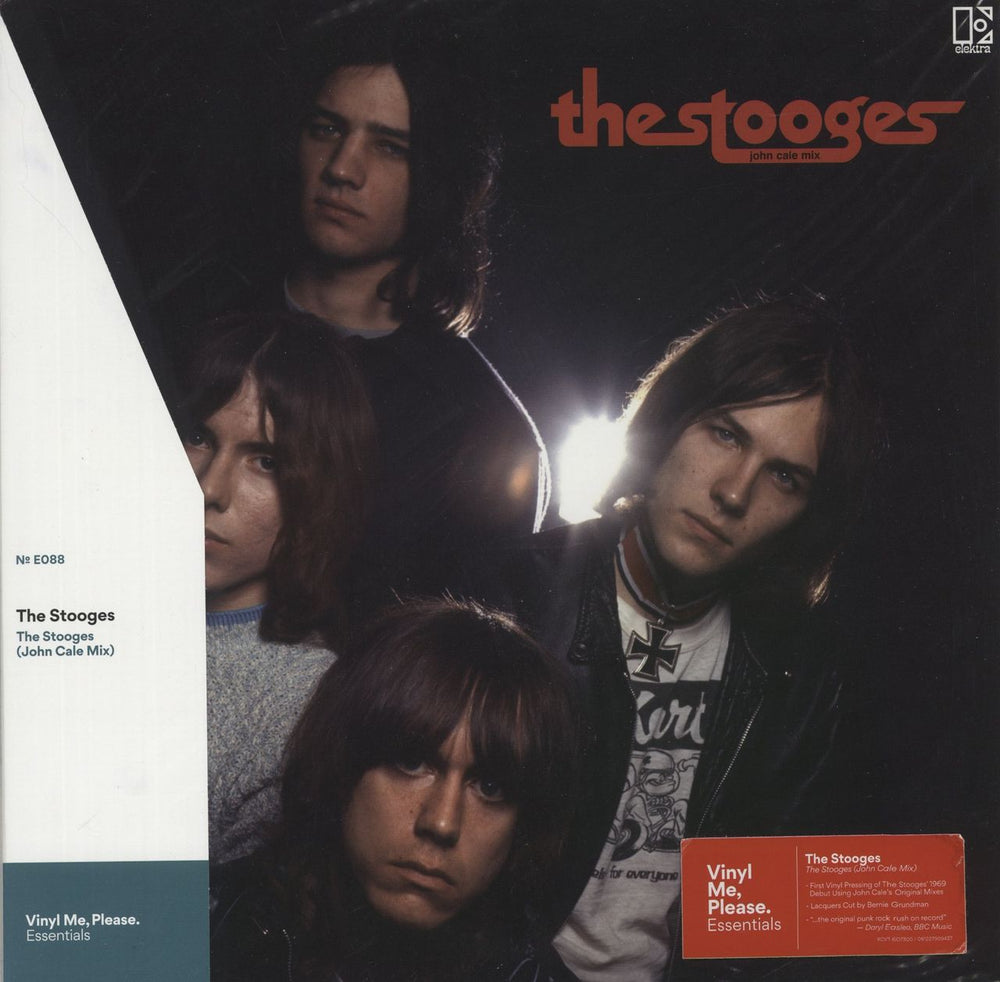 The Stooges The Stooges (John Cale Mix) - 180 Gram - Red & Black Marble Vinyl US vinyl LP album (LP record) RCV1607300/081227909437