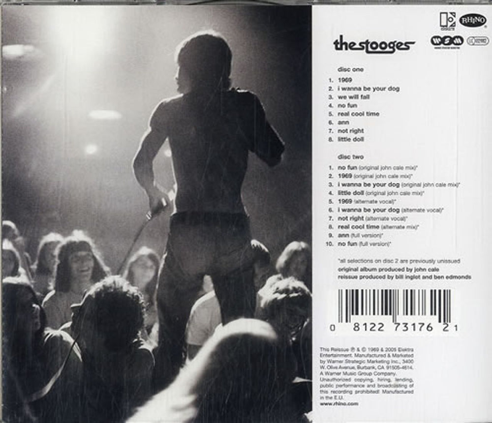 The Stooges The Stooges UK 2 CD album set (Double CD) TSG2CTH332636
