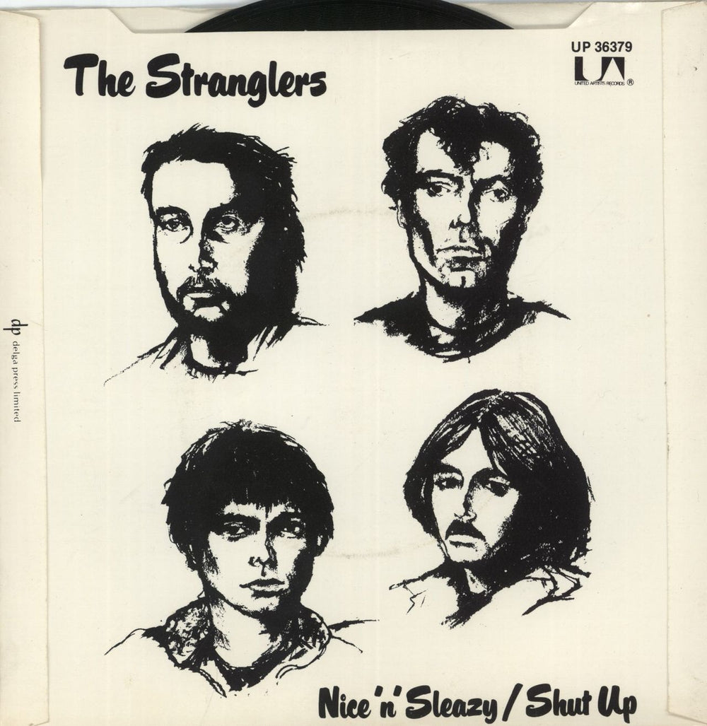 The Stranglers Nice 'n Sleazy - 4pr + p/s UK 7" vinyl single (7 inch record / 45)
