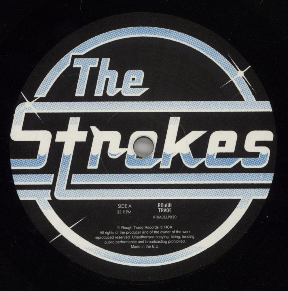 The Strokes Is This It? - EX UK vinyl LP album (LP record) KESLPIS879252