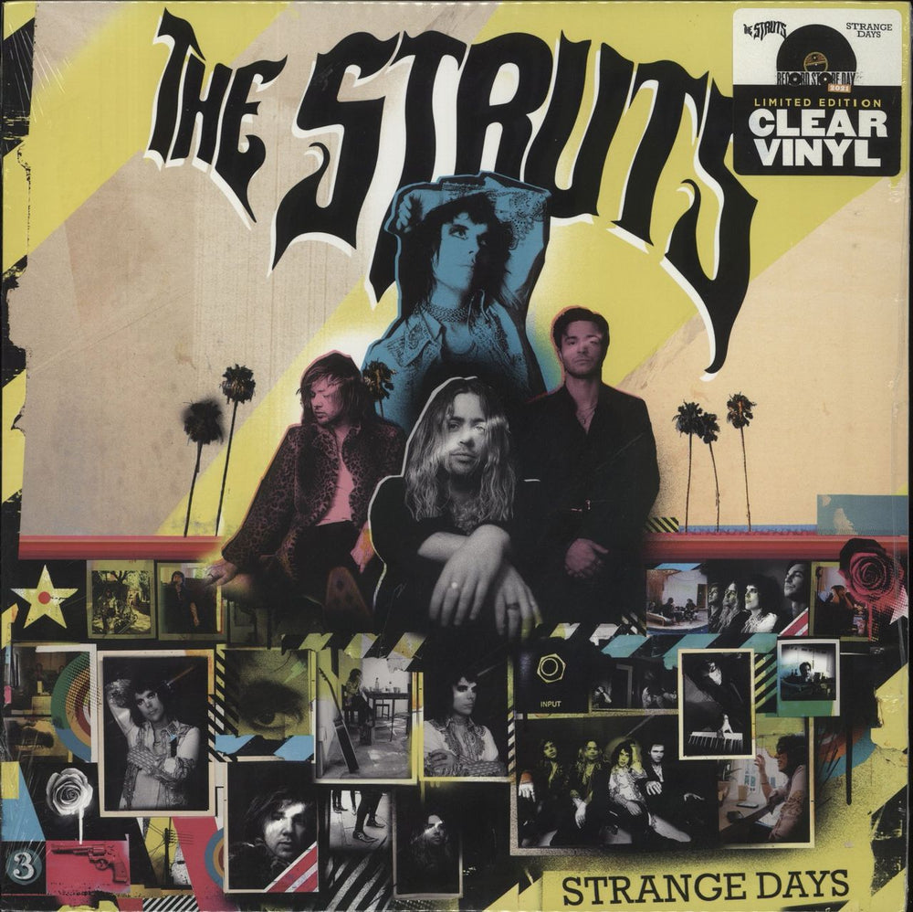 The Struts Strange Days - RSD - Clear Vinyl - Sealed US vinyl LP album (LP record) B0033202-01