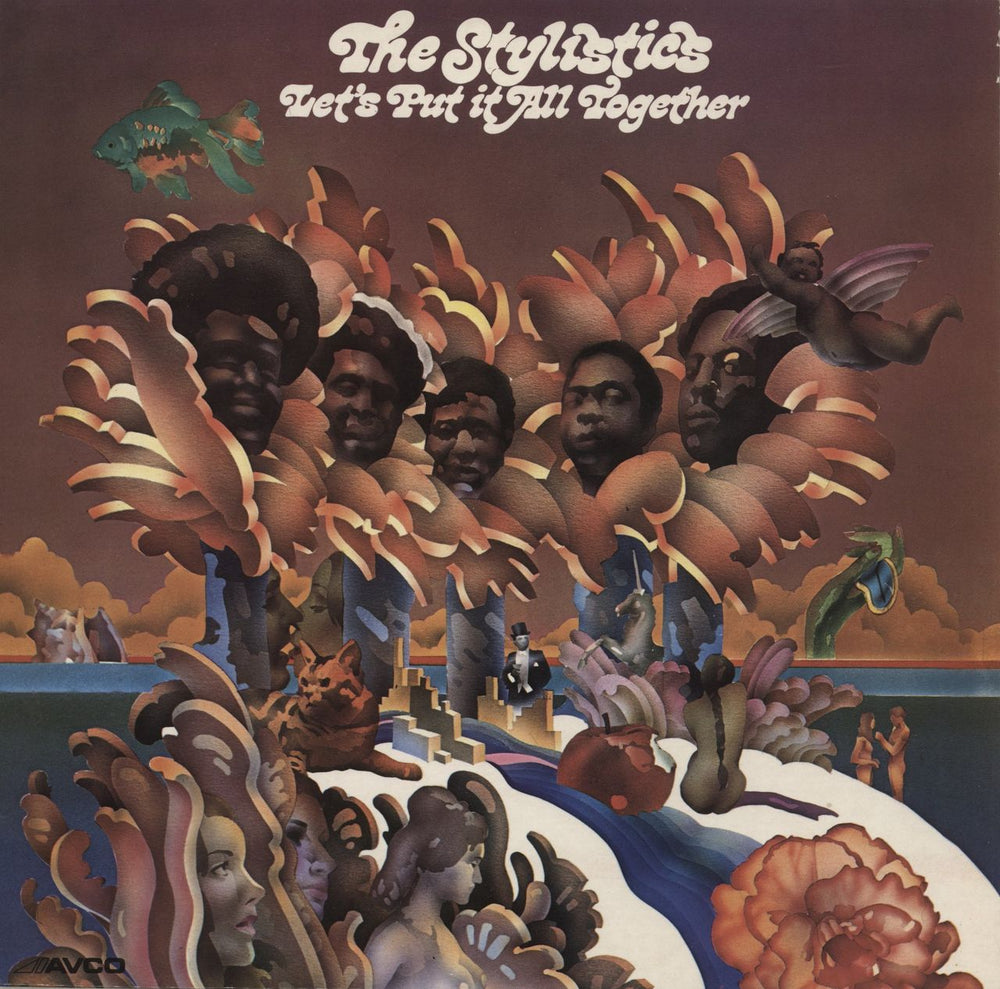 The Stylistics Let's Put It All Together UK vinyl LP album (LP record)