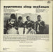 The Supremes The Supremes Sing Motown UK vinyl LP album (LP record)