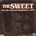 The Sweet Live In Concert Denmark 1976 German vinyl LP album (LP record) 090204648801