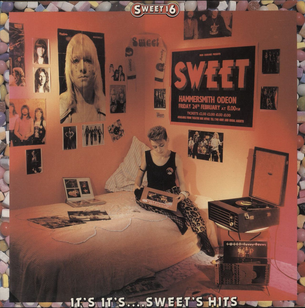 The Sweet Sweet 16 Australian vinyl LP album (LP record) SFL10132