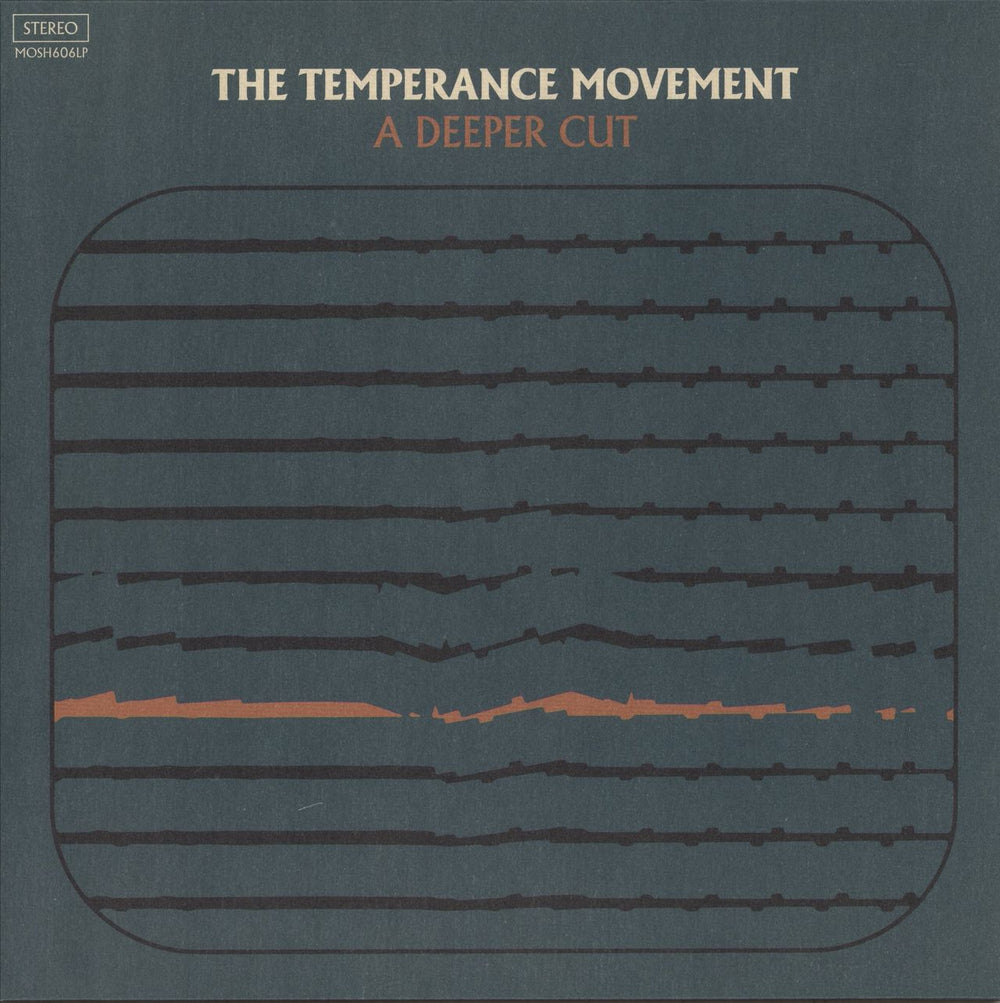 The Temperance Movement A Deeper Cut - Clear Vinyl - Autographed Print UK vinyl LP album (LP record) MOSH606LP