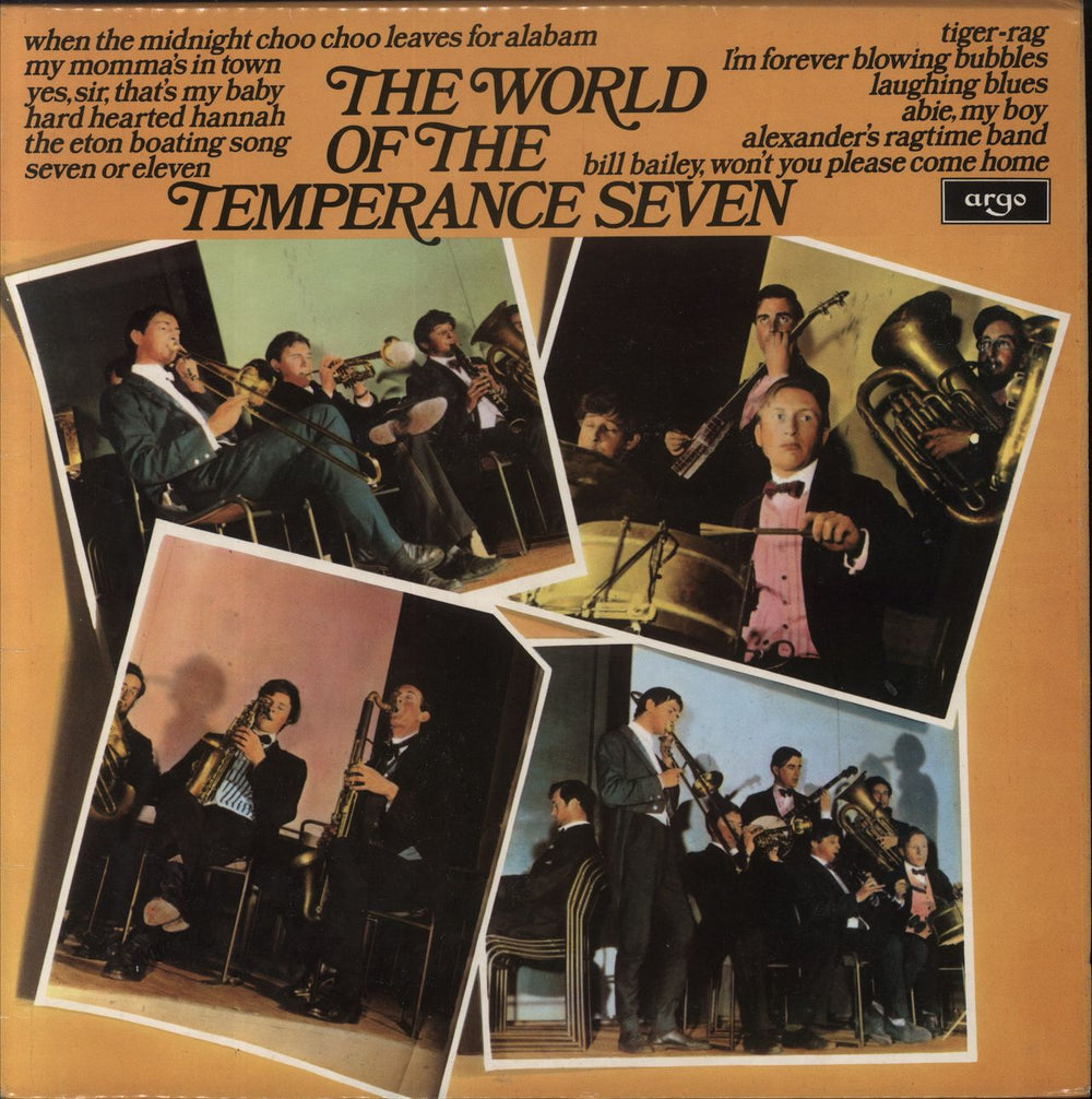 The Temperance Seven The World Of The Temperance Seven UK vinyl LP album (LP record) SPA302