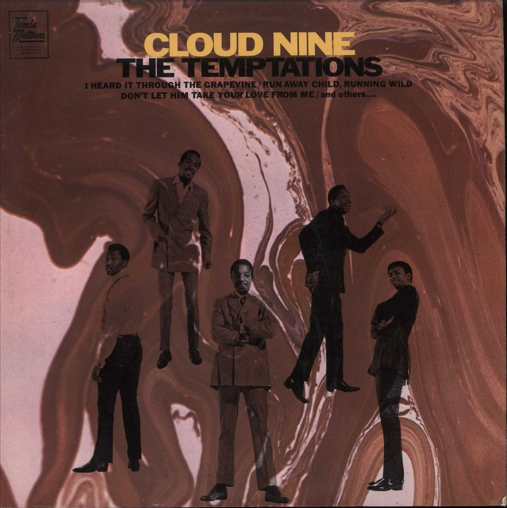 The Temptations Cloud Nine UK vinyl LP album (LP record) STML11109