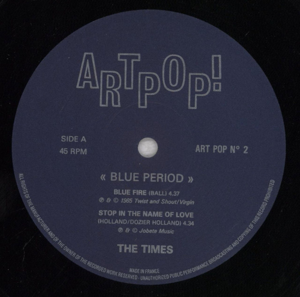 The Times Blue Period UK 12" vinyl single (12 inch record / Maxi-single) TTM12BL839867