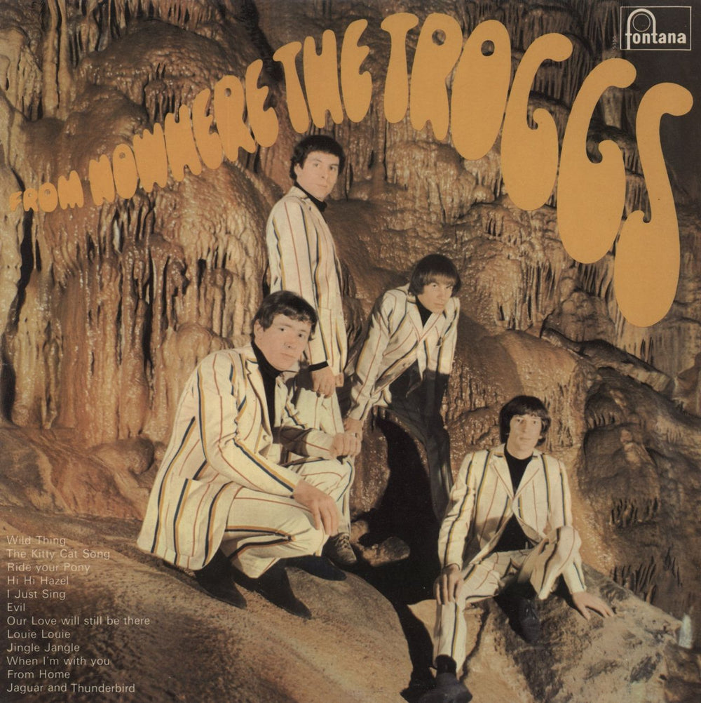 The Troggs From Nowhere... UK vinyl LP album (LP record) TL5355