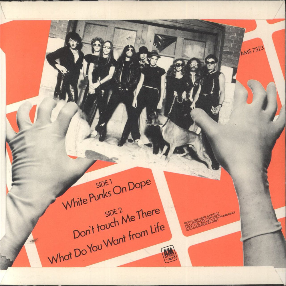 The Tubes White Punks On Dope - P/S UK 7" vinyl single (7 inch record / 45)