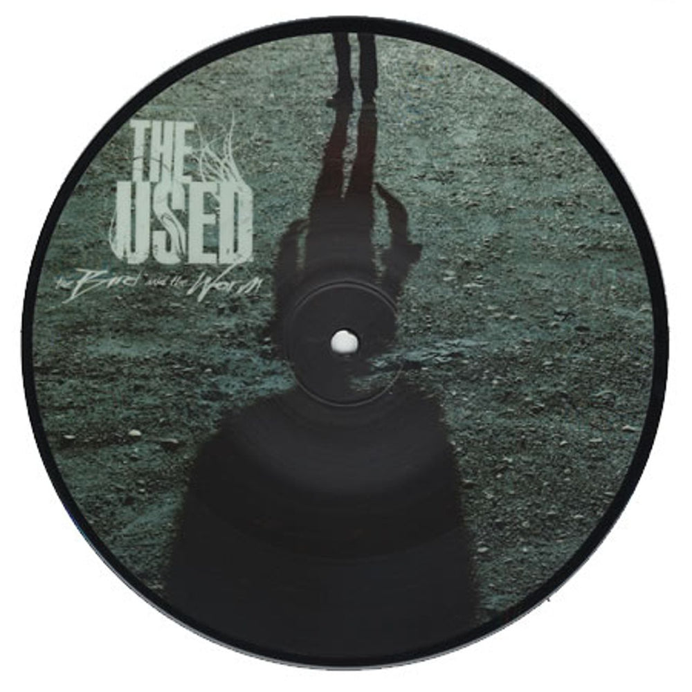 The Used The Bird And The Worm UK 7" vinyl picture disc (7 inch picture disc single) W764