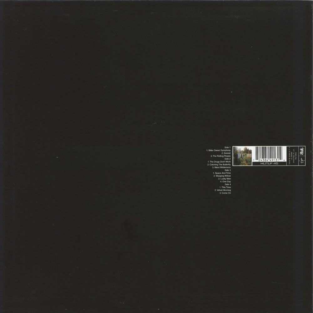 The Verve Urban Hymns - 1st - Picture Labels [W/O Perimeter Text] UK 2-LP vinyl record set (Double LP Album) 724384491314