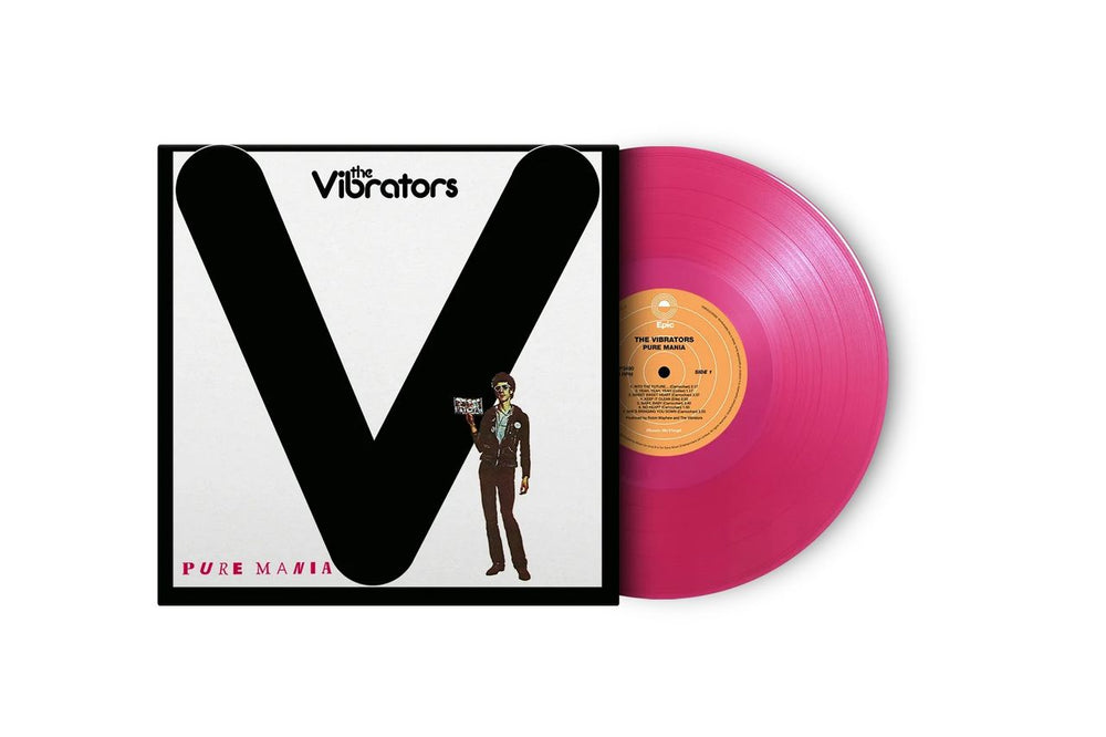 The Vibrators Pure Mania - Magenta Vinyl 180 Gram UK vinyl LP album (LP record) 8719262030435