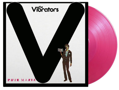 The Vibrators Pure Mania - Magenta Vinyl 180 Gram UK vinyl LP album (LP record) VIBLPPU839327