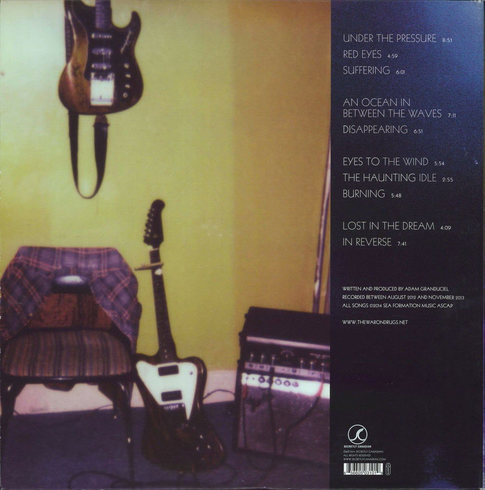 The War On Drugs Lost In The Dream US 2-LP vinyl record set (Double LP Album) 656605031019