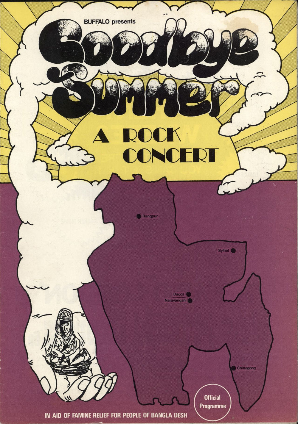 The Who Goodbye Summer - A Rock Concert UK tour programme CONCERT PROGRAMME