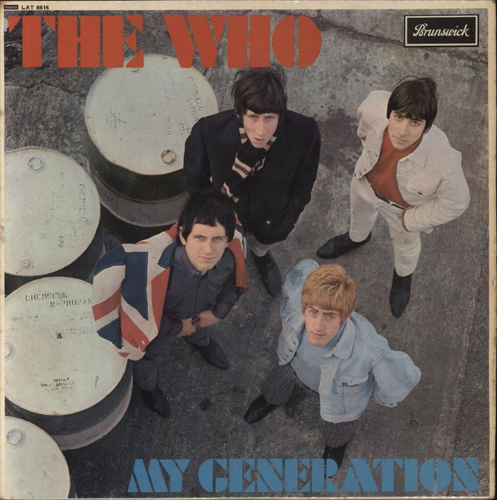 The Who My Generation - 1st - VG UK vinyl LP album (LP record) LAT8616